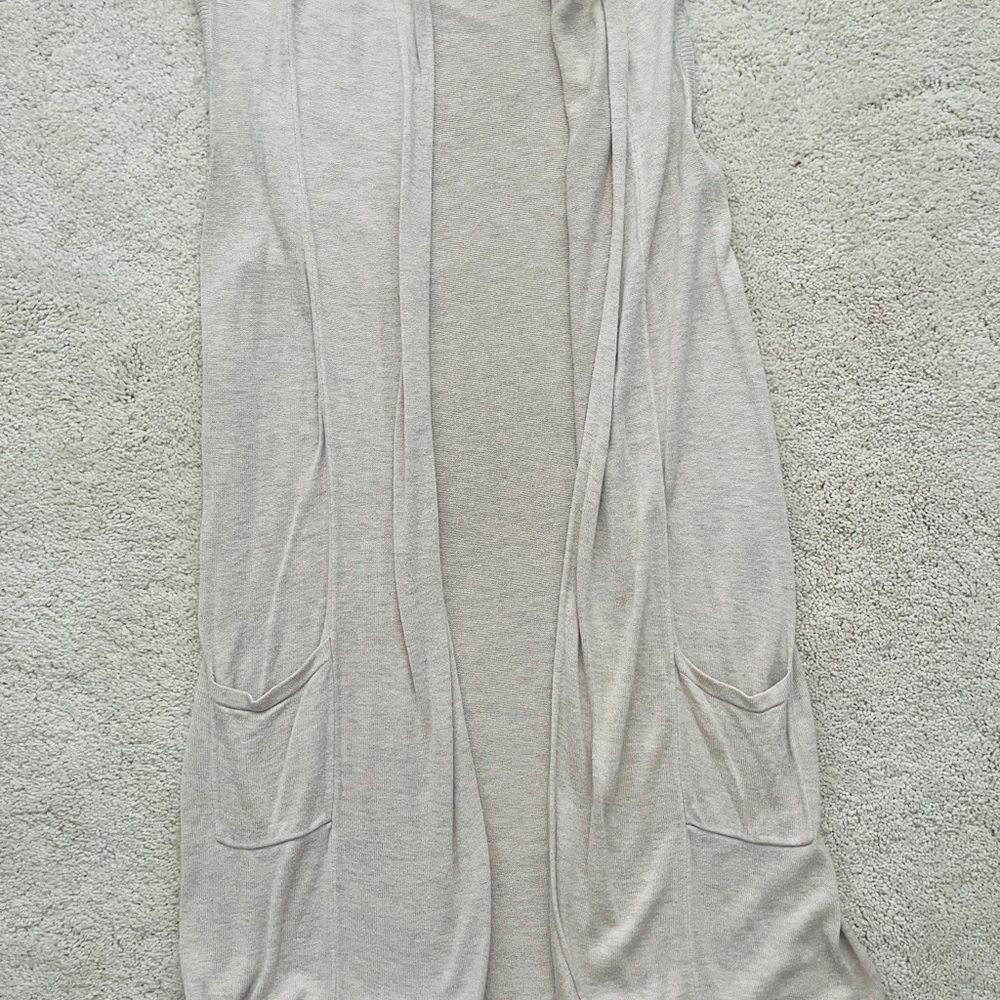 Premise Studio Light Cream Knit Top